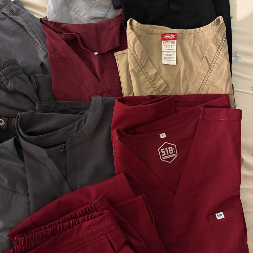 Scrub Tops and Bottoms